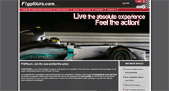 Desktop Screenshot of f1gptours.com